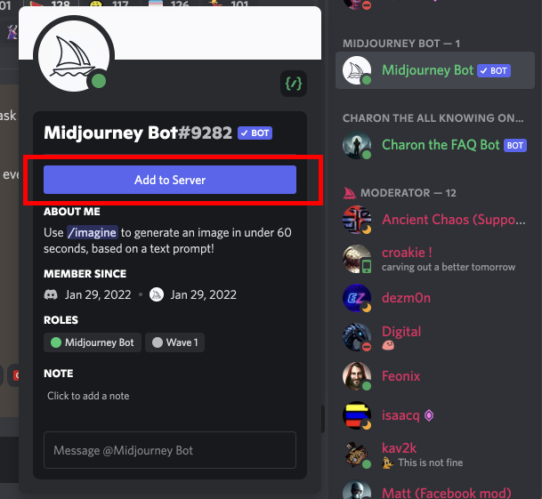 Adding the Midjourney Bot to Your Own Discord Server - AiTuts