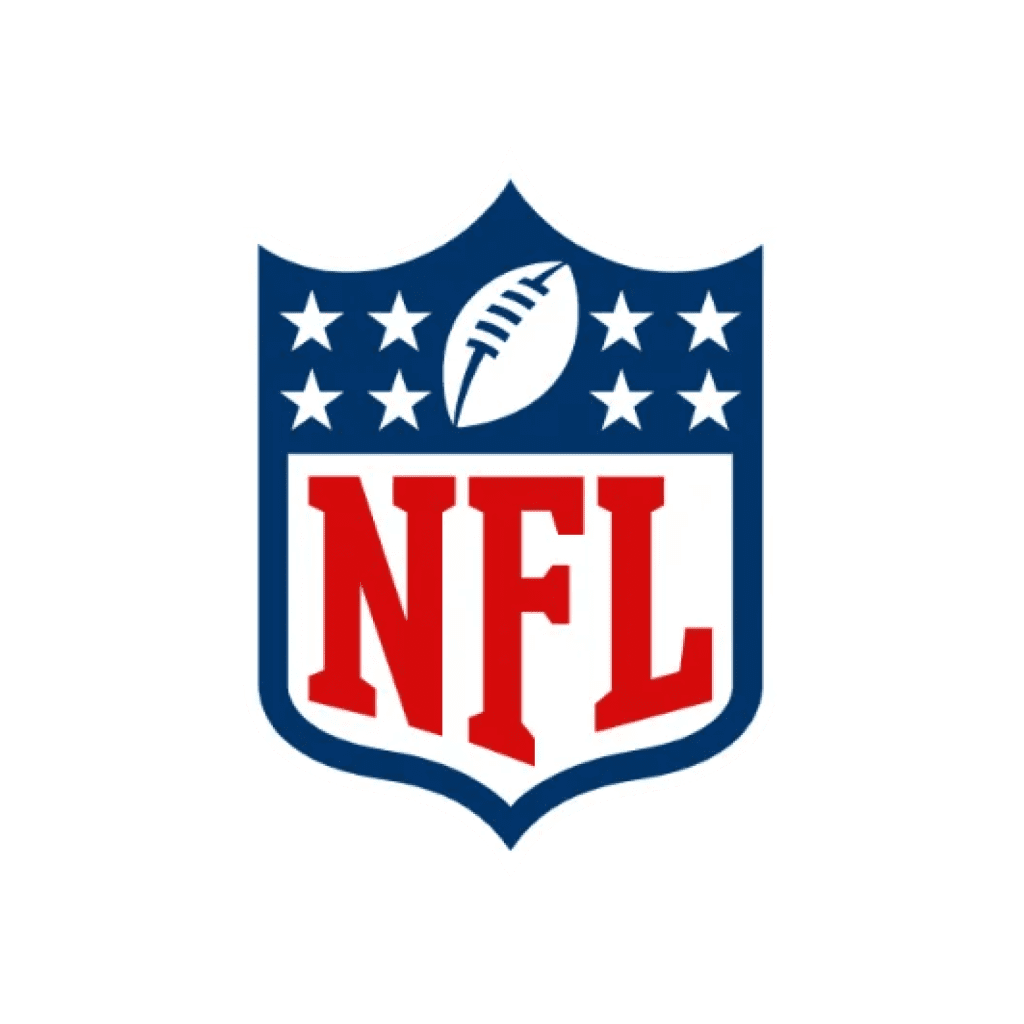 Logo of the NFL, used as an example of an emblem style logo.