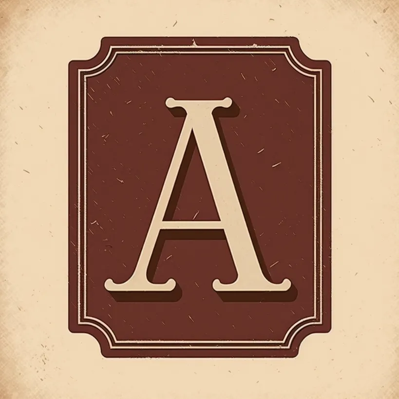 Logo of the letter A