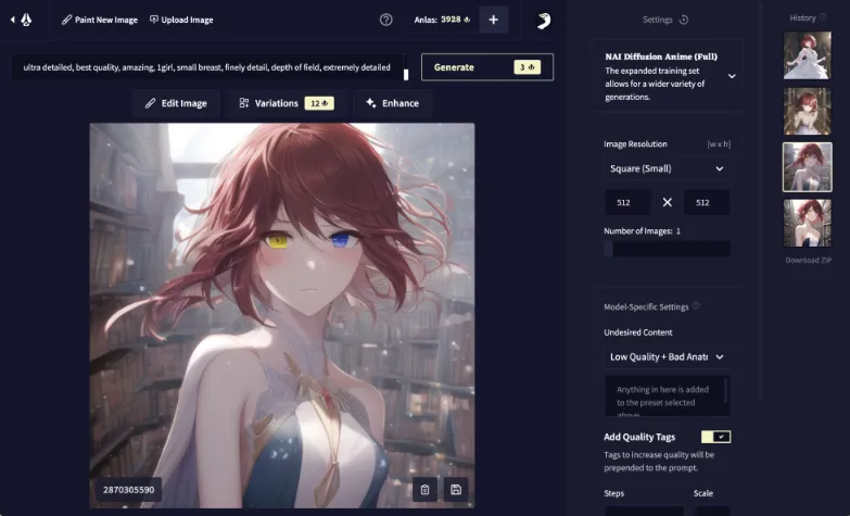 AI Anime Generator  Generates anime auto and making creative works easily