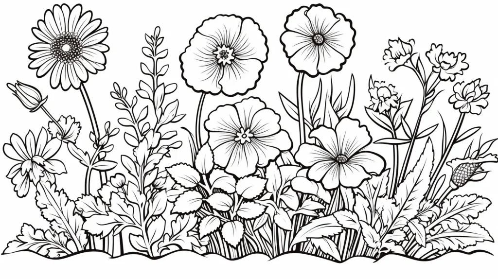 Free Coloring Pages of Mushrooms (Kids & Adults) - Artsy Pretty Plants